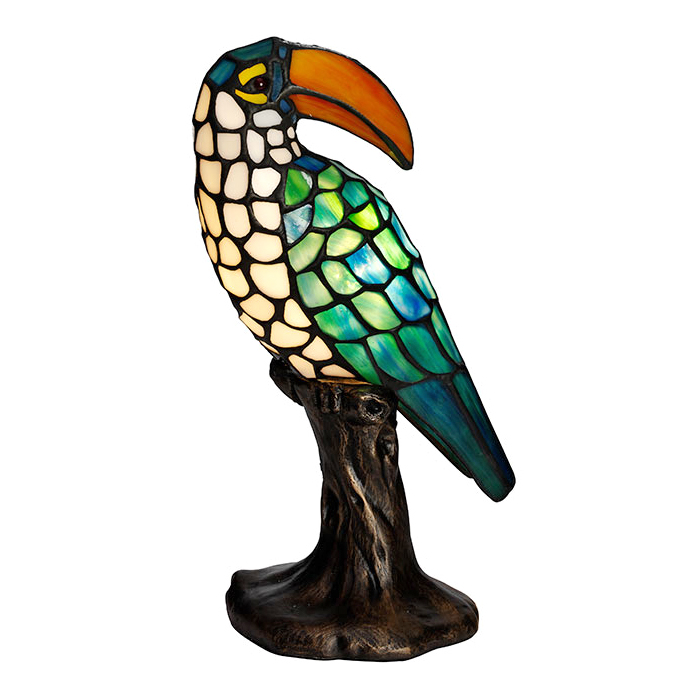 Tiffany Tukan Bordslampa 28 cm B16-32