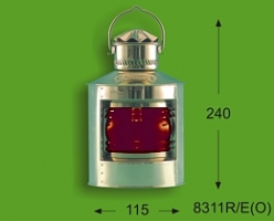 Port Light, 4’’’ röd