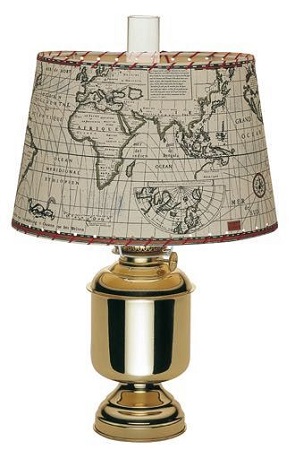 EL Bordlampa med sjökortsskärm.Table lamp W/O shade MARINE. 8816ZR/E
