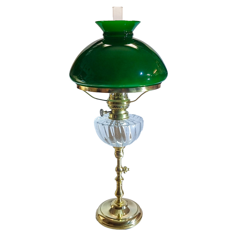 Fotogenlampa Ekholmslampa M 14&rsquo;&rsquo;&rsquo; gr&ouml;n 0256M7SGX fr&aring;n Fotogenlampor.se