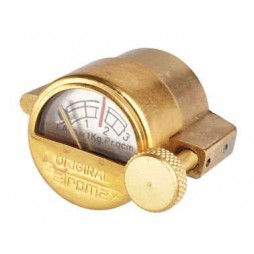 Manometer mässing Typ 2 till Petromax, HK500 Mässing från Fotogenlampor.se