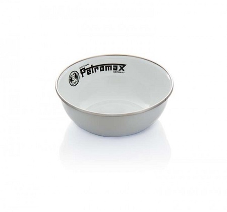 Petromax vit emaljerad stålskål   PX-BOWL-W
