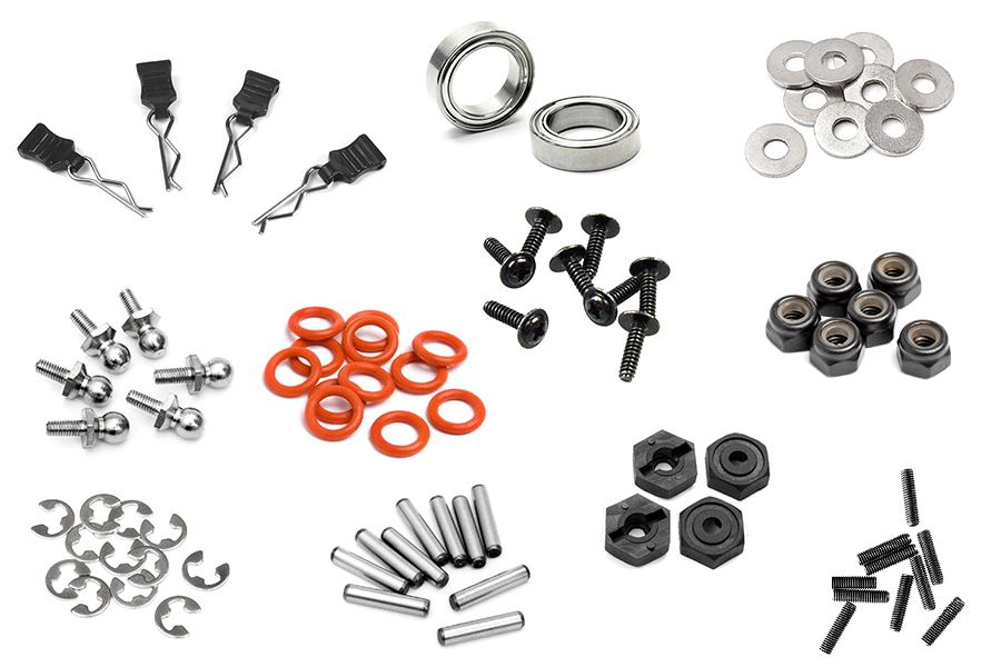 Standard delar, skruv mm.