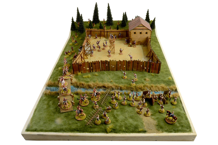 Byggmodell - The Last Outpost 1754-1763 - 1:72 - Italieri