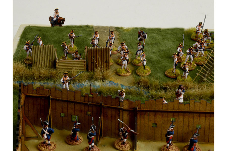 Byggmodell - The Last Outpost 1754-1763 - 1:72 - Italieri