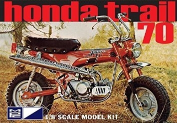 RC Radiostyrt Byggmodell MC - Honda Trail 70 Mini Bike - 1:8