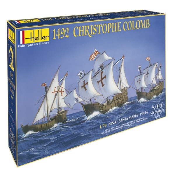 Christopher Columbus 3 ships - 1:75 - Heller