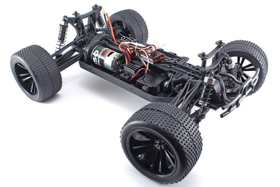 Radiostyrda bilar - 1:10 - Katana Truggy 4wd - Blå - 2,4Ghz - RTR