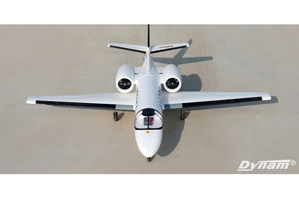 Radiostyrt flygplan - Cessna 550 Turbo 1,2m - BL - 4ch - 2,4Ghz -SRTF