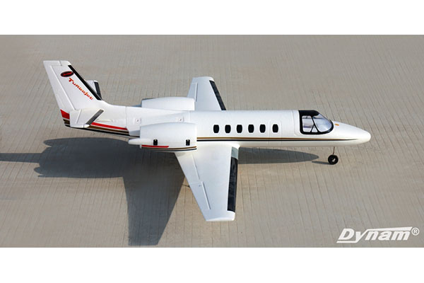 Radiostyrt flygplan - Cessna 550 Turbo 1,2m - BL - 4ch - 2,4Ghz -SRTF