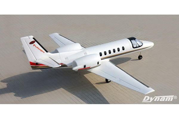 Radiostyrt flygplan - Cessna 550 Turbo 1,2m - BL - 4ch - 2,4Ghz -SRTF