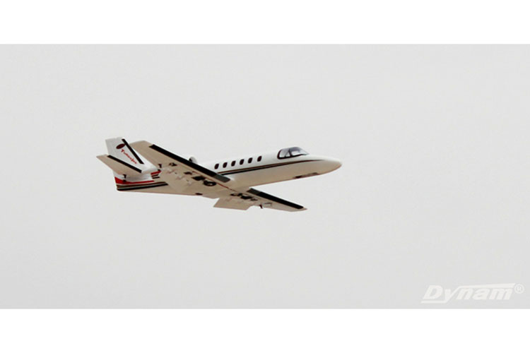 Radiostyrt flygplan - Cessna 550 Turbo 1,2m - BL - 4ch - 2,4Ghz -SRTF