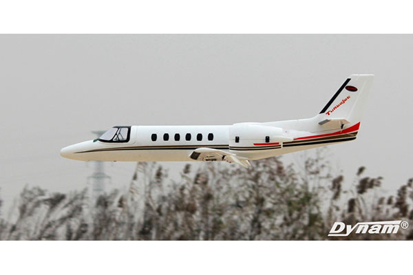 Radiostyrt flygplan - Cessna 550 Turbo 1,2m - BL - 4ch - 2,4Ghz -SRTF