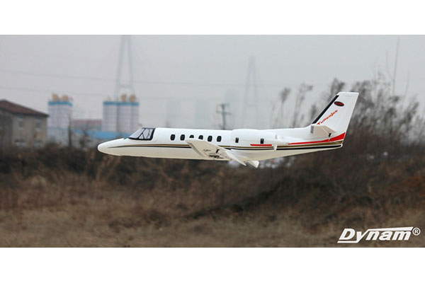 Radiostyrt flygplan - Cessna 550 Turbo 1,2m - BL - 4ch - 2,4Ghz -SRTF