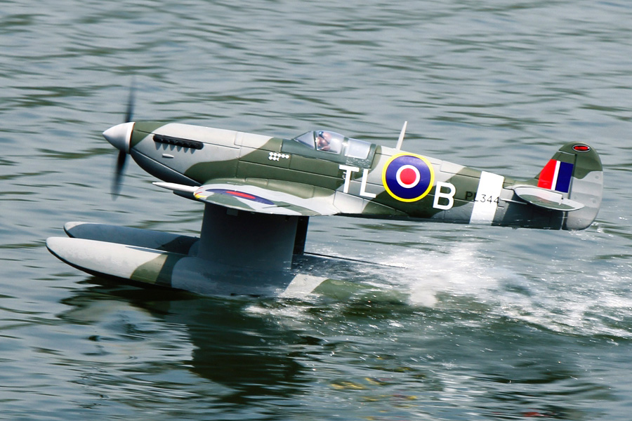 Radiostyrt Flygplan - Supermarine Spitfire MK.VB - 2,4Ghz - SRTF