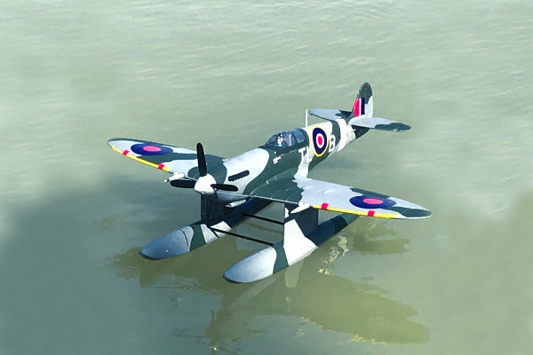 Radiostyrt Flygplan - Supermarine Spitfire MK.VB - 2,4Ghz - SRTF