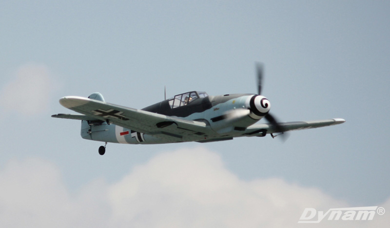 Flygplan - Messerschmitt BF-109 BL 1,3m - 2,4Ghz - 4ch - SRTF