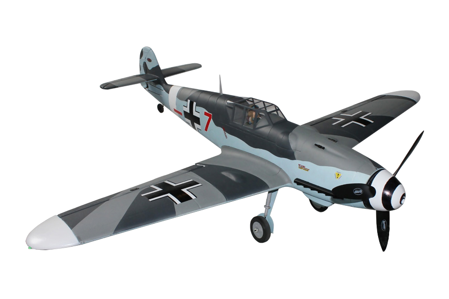 Flygplan - Messerschmitt BF-109 BL 1,3m - 2,4Ghz - 4ch - SRTF