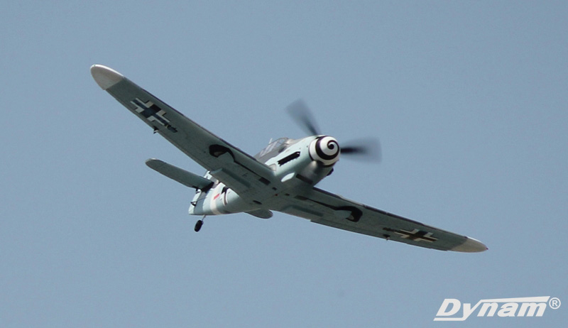 Flygplan - Messerschmitt BF-109 BL 1,3m - 2,4Ghz - 4ch - SRTF