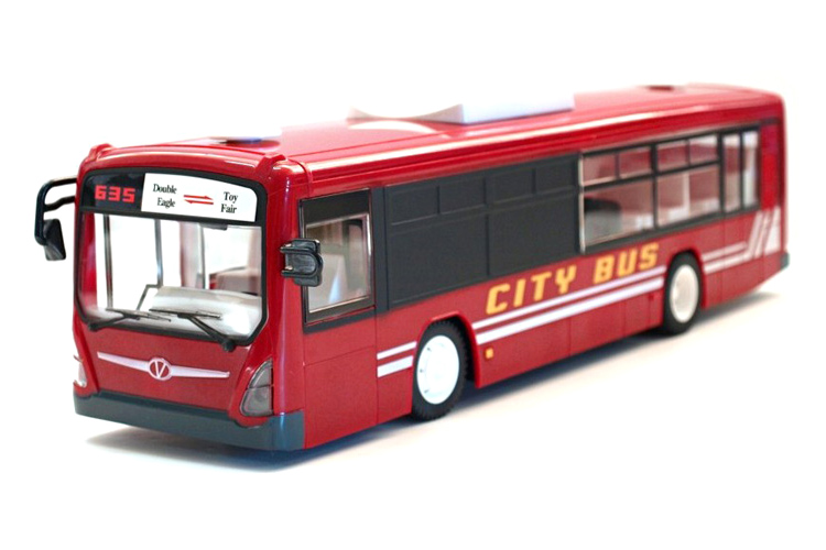 Radiostyrd buss - Rd - 2,4Ghz - RTR