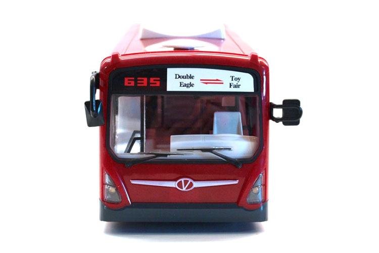 Radiostyrd buss - Röd - 2,4Ghz - RTR