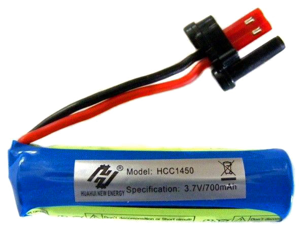 RC Radiostyrt Batteri - 3,7V 700mAh LiIon - 15C - DH