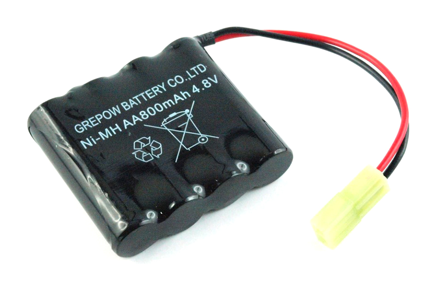 RC Radiostyrt Batteri NiMH - 4,8V 800mAh - Mini Tamiya - Hobby Engine