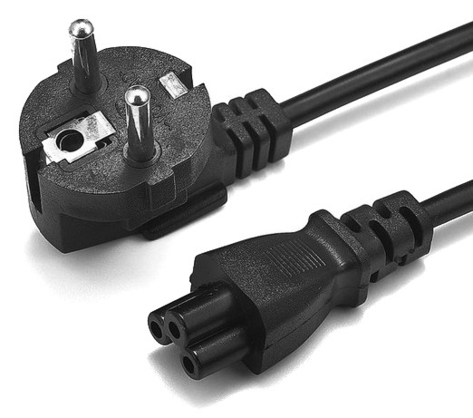 240V Euro IEC-strmkabel (3-pinklver) - GPX