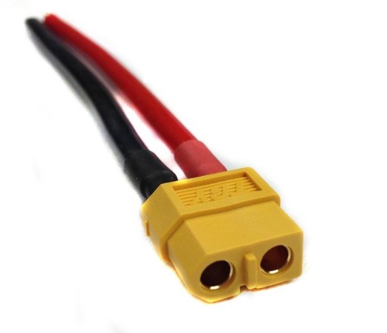 XT60 kontakt med 10cm kabel - GPX