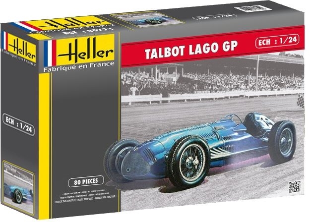 RC Radiostyrt Byggmodell bil - Talbot Lagot GP - 1:24 - HE