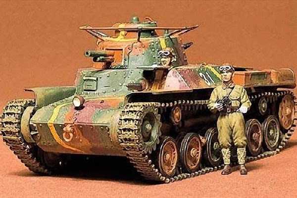 Byggmodell stridsvagn - Japanese Tank Type 97 - 1:35