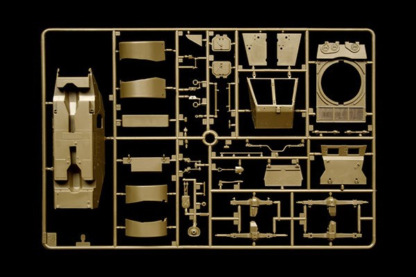 Byggmodell stridsfordon - Staghound MK.I - 1:35