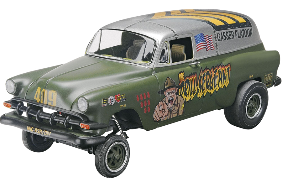 Thumbnail 734 f�r Byggmodell bil - 53 Chevy panel - 1:25 - AMT