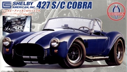 RC Radiostyrt Byggmodell bil - Cobra 427SC incl. engine - 1:24 - FU