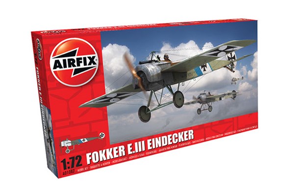 Byggmodell flygplan - Fokker E.III Eindecker - 1:72 - AirFix