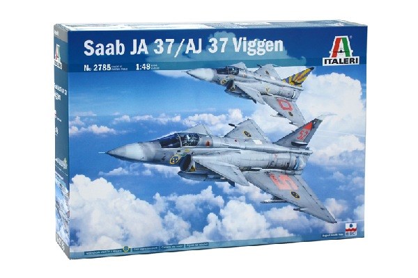 Byggmodell flygplan - SAAB JA37 JAKTVIGGEN - Decal SE - 1:48 - IT