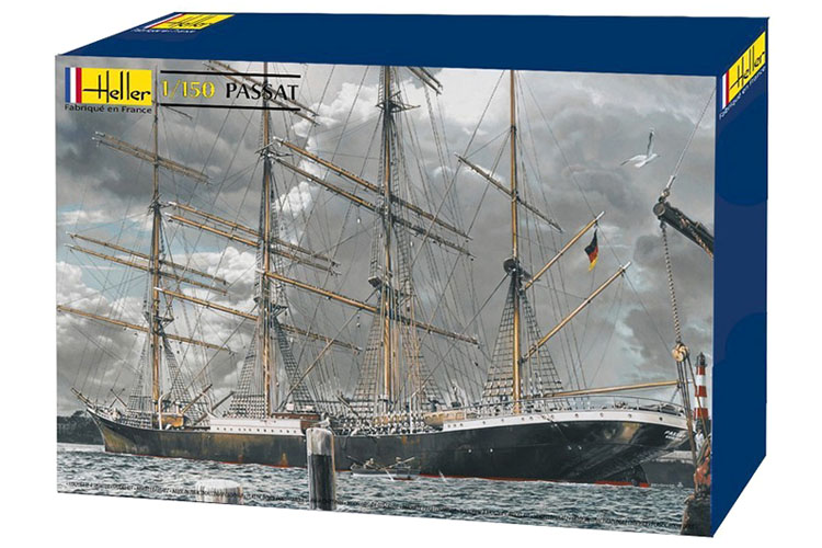 RC Radiostyrt Byggmodell segelfartyg - PASSAT - 1:150 - Heller