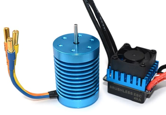 Bild p� Uppgraderings paket - F540 V2 3000KV ESC 60A - Rocket