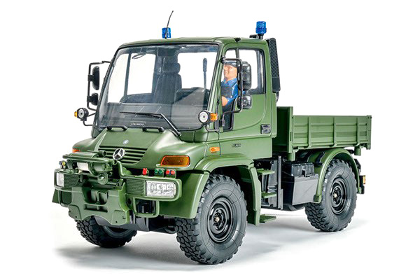 RC lastbil - MB Unimog U300 Military 2,4GHz - 1:12 - Carsson