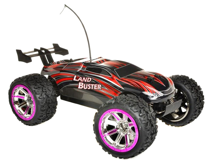Radiostyrd bil - 1:12 - Land Buster - Red - RTR