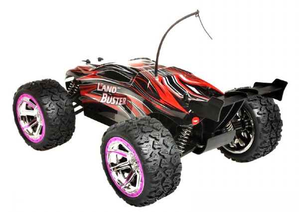 Radiostyrd bil - 1:12 - Land Buster - Red - RTR