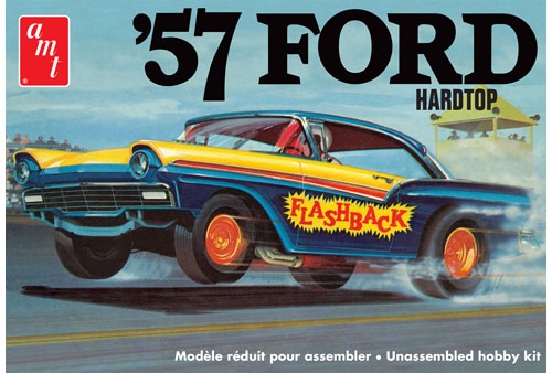 Bild p� Byggmodell bil - 1957 Ford Hardtop - 1:25 - AMT