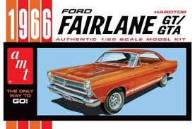 Bild p Byggmodell - 1966 Ford Fairlane GT - 1:25 - AMT