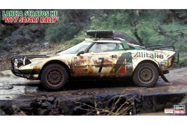 RC Radiostyrt Byggmodell bilar - Lancia Stratos HF 1977 - 1:24 - HG