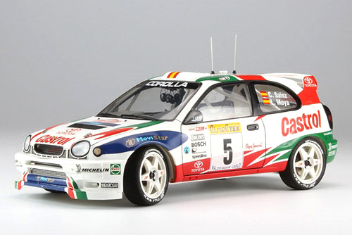 Byggmodell bil - Toyota Corolla WRC 1998 Monte Carlo Limited - 1:24 - HG
