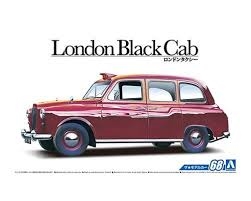 Byggmodell bil - London Black Cab 68 FX4 - 1:24 - Ao