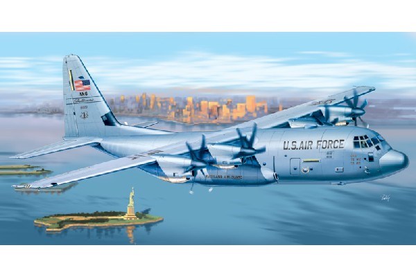 RC Radiostyrt Byggmodell flygplan - C-130 J Hercules PRM Edition - 1:72 - IT