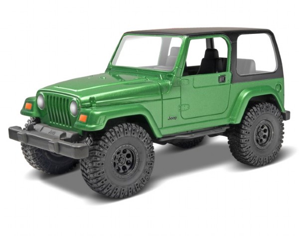 Byggmodell bil - Jeep Wrangler Rubicon - SNAP - 1:25