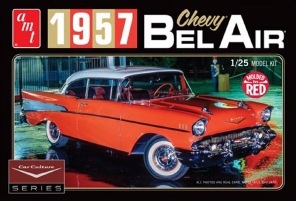 Bild p� Byggmodell bil - 1957 Chevy Bel Air - 1:25