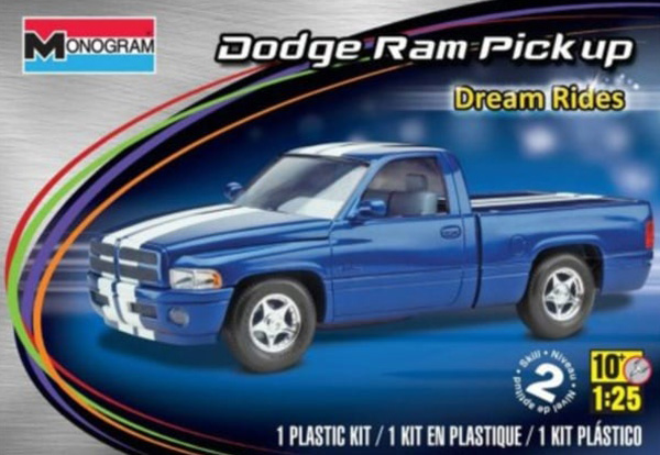 RC Radiostyrt Bil byggmodell - Dodge ram pickup - 1:25 - Mon